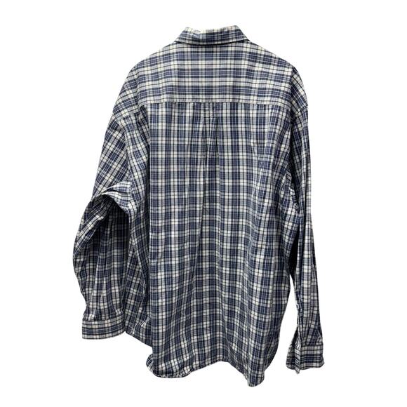 Vintage Eddie Bauer Men’s Big & Tall Canvas Shirt sz XXXL-Tall 3XL-T #H979 - Picture 10 of 10